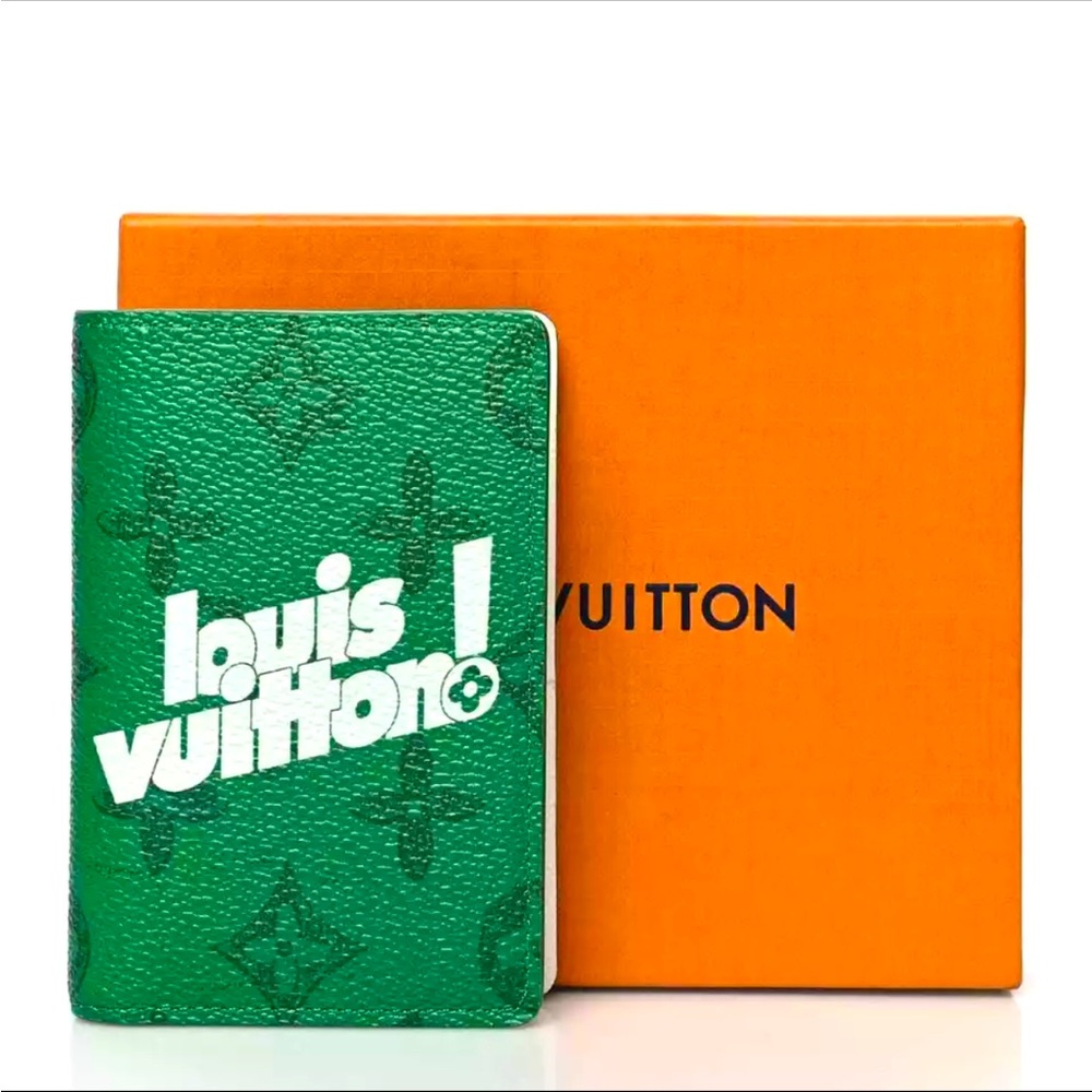NEW Louis Vuitton Everyday Green Pocket Organizer